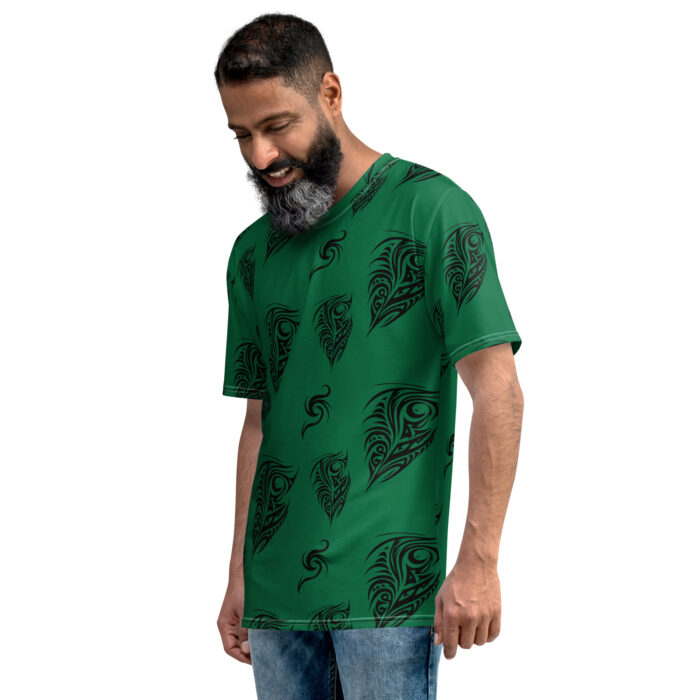 T-Shirt homme "Maori feuille et flamme" – Image 3