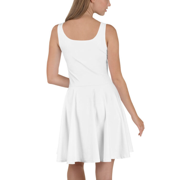 Robe Patineuse Blanc "Pure Life" – Image 2