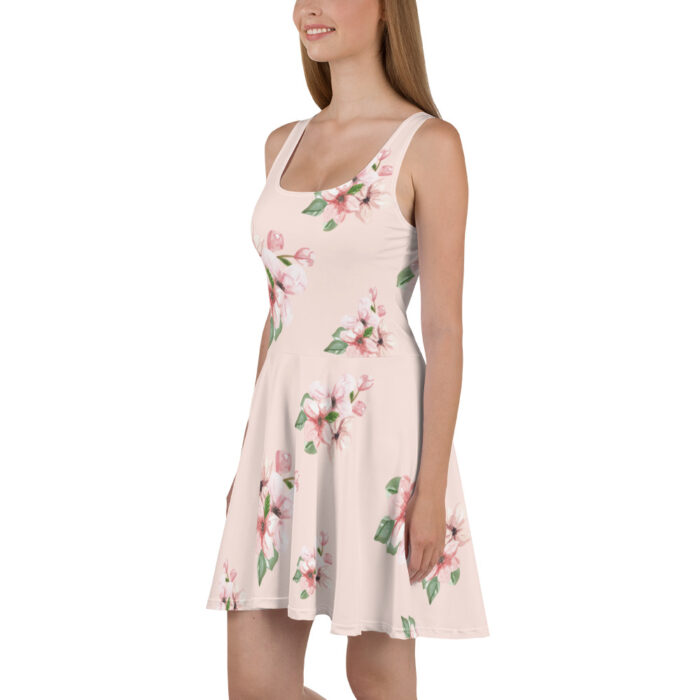 Robe Patineuse "Fleurs de cerisier" – Image 3