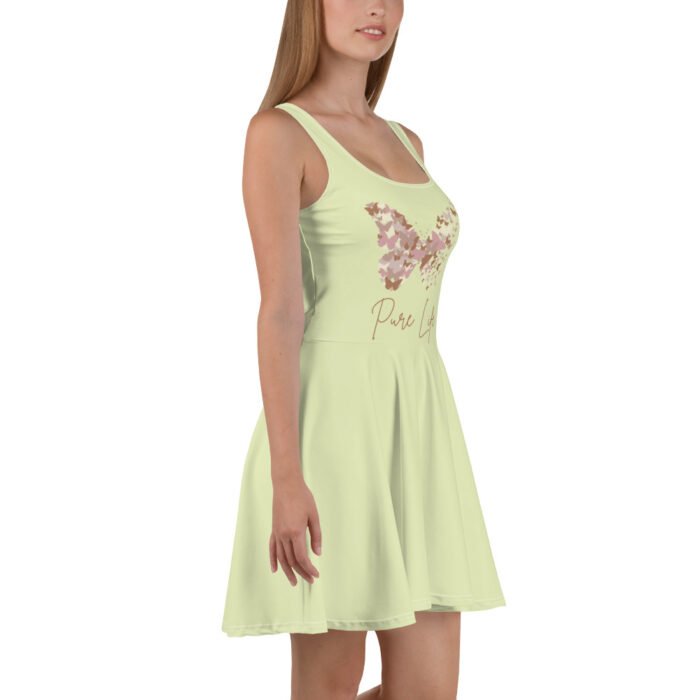 Robe Patineuse vert "Pure Life"