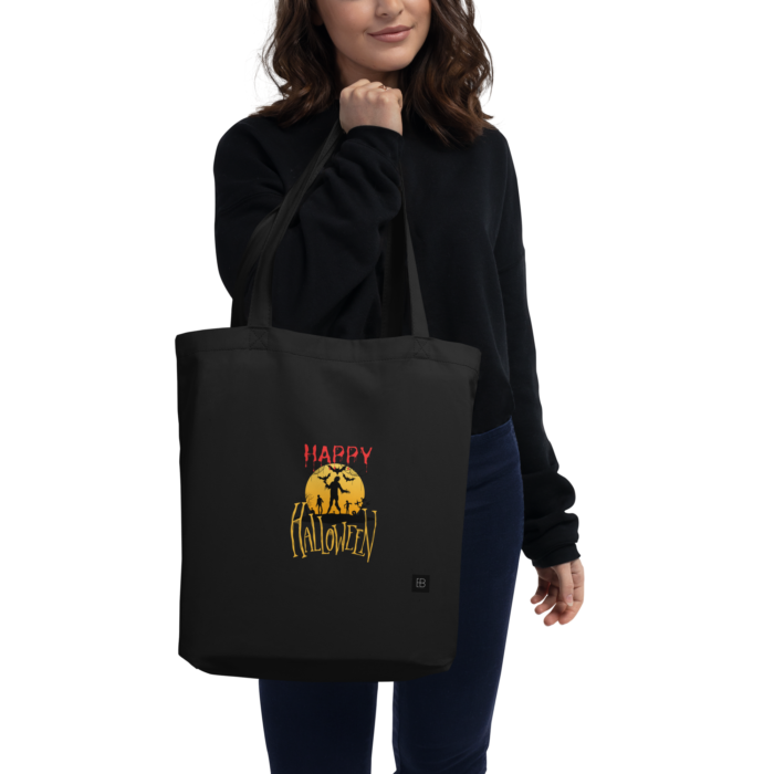 Tote Bag Bio "Happy Halloween" – Image 5