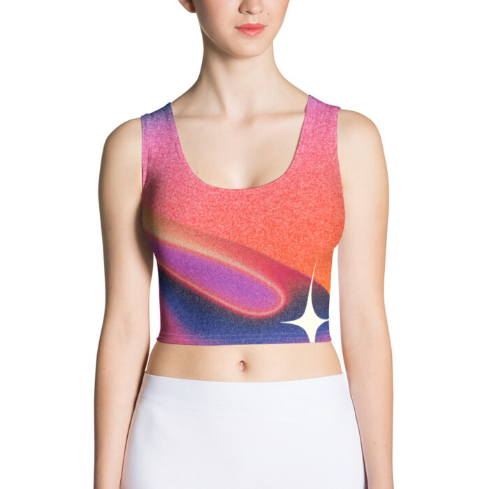 Crop-top Coupé et Cousu par Sublimation "Fairy"