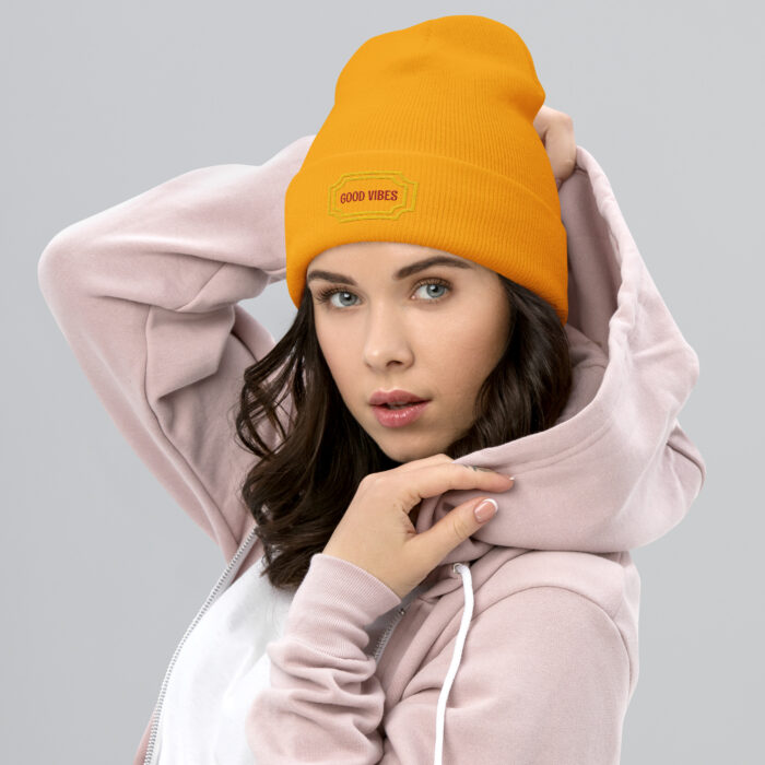 Bonnet à Revers "Good Vibes" – Image 10