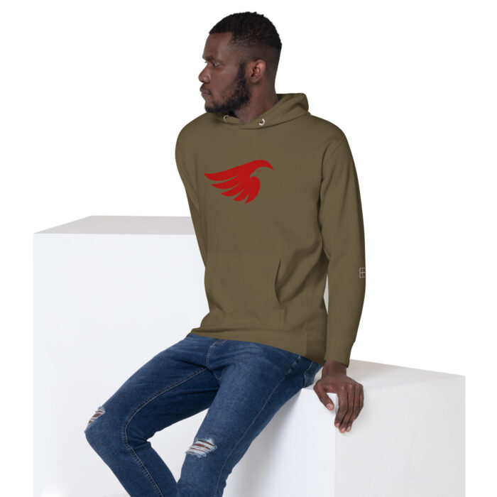 Sweat à Capuche Unisexe "Shadow Eagle" – Image 18