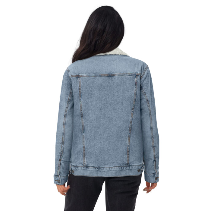 Veste sherpa en jean unisexe "ELDEN-BEAUTY" – Image 4