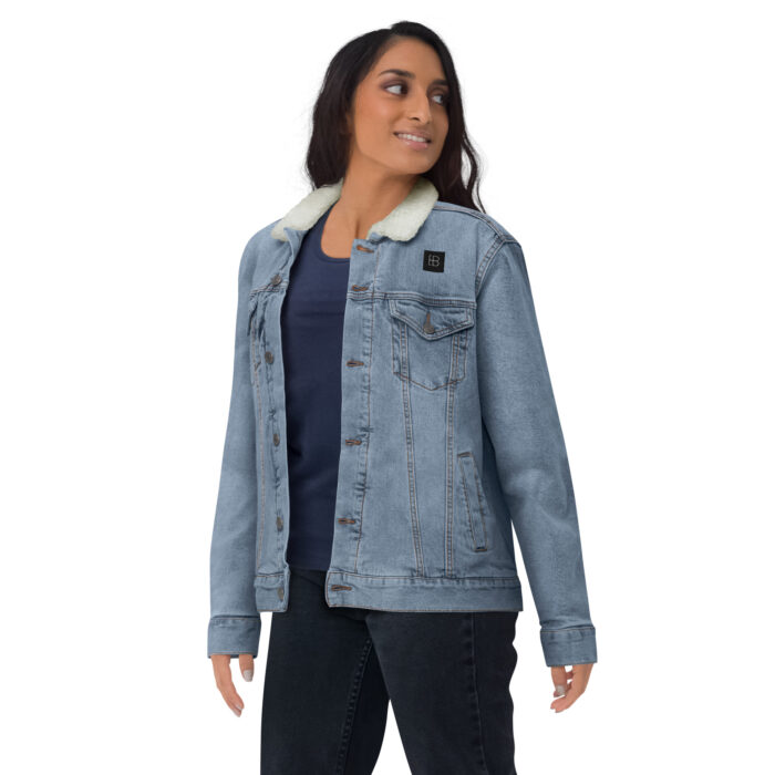 Veste sherpa en jean unisexe "ELDEN-BEAUTY" – Image 3