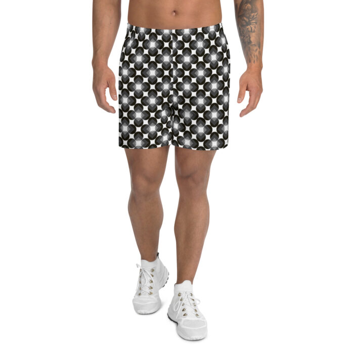 Short de sport recyclé all over homme "Star" – Image 2