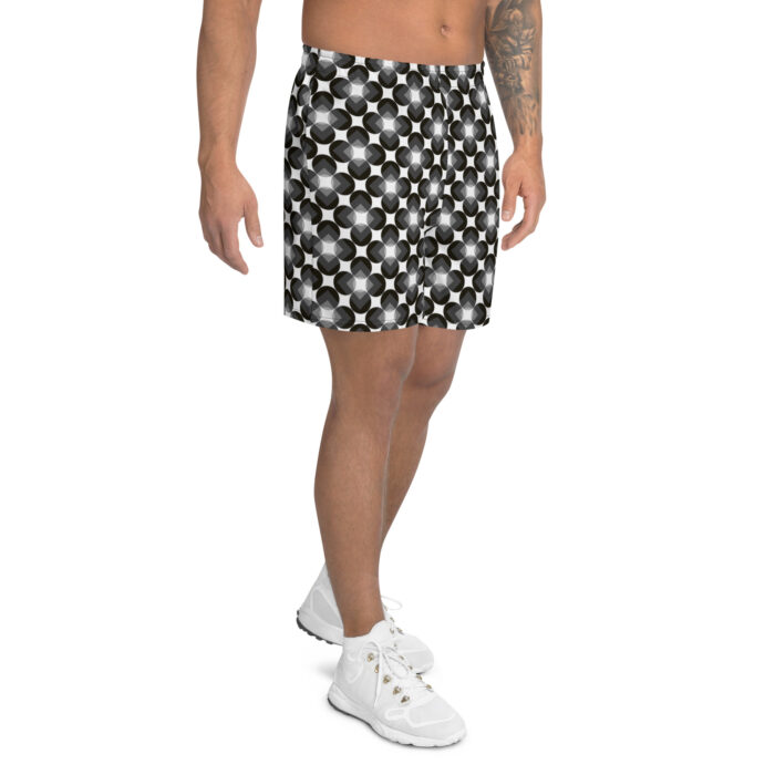 Short de sport recyclé all over homme "Star"