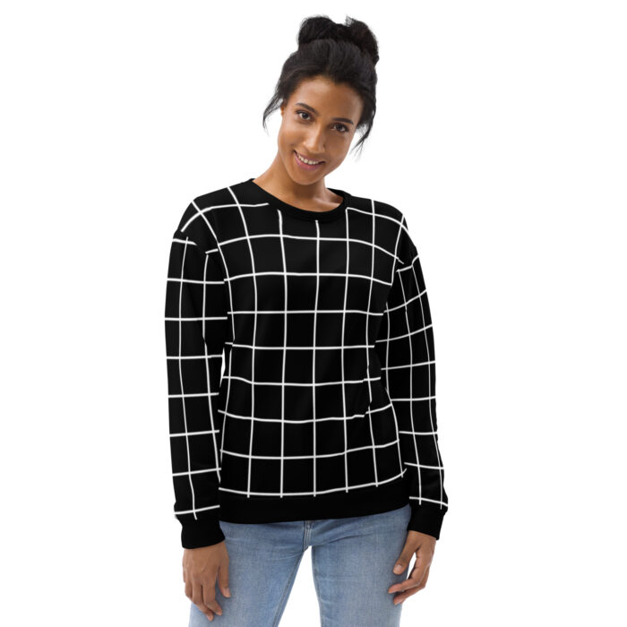 Sweat-Shirt Unisexe "Checkerboard" – Image 2