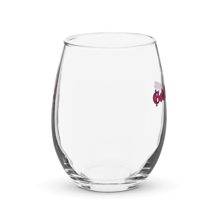 Verre à vin sans pied "God bless you" – Image 2