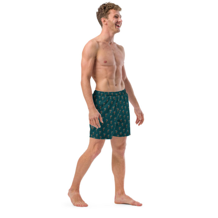 Short de bain all over recyclé homme Coconut – Image 3